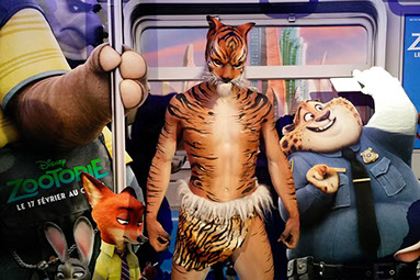 body painting Shooting Mode réalisé à Paris par un maquilleur spécialste du body painting et face painting. Cours et formation sur paris ouvert 