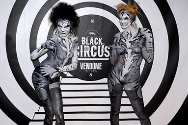 body painting sur le theme de l'animal realise pour le club de vendome à paris. Ideal pour vos soirees a theme , accueil evenementiel, festival 